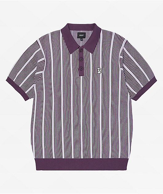 高速 割引 平日 HUF Zumiez | Shirt Polo Knit Moss Stripe Trace トップス