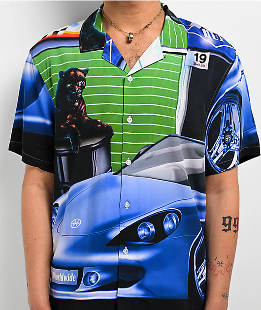 HUF Trophy Short Sleeve Button Up Resort Shirt | Zumiez