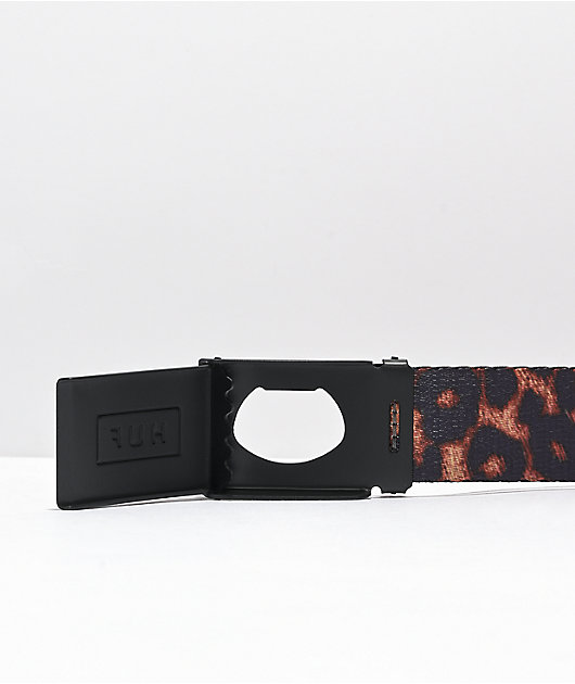 HUF Usual Leopard Web Belt | Zumiez HUF Usual Leopard Web Belt | Zumiez