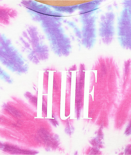 huf purple t shirt