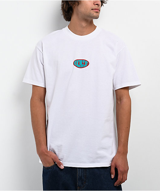 HUF Warped White T-Shirt