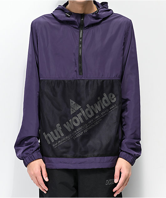 HUF Wire Frame Purple Anorak Jacket