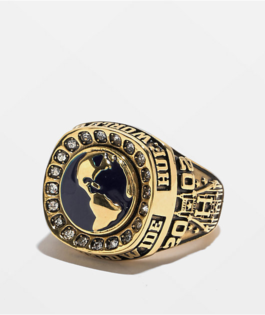 HUF 20 Year Anniversary Worldwide Ring selling - 9