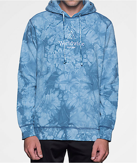 baby blue huf hoodie