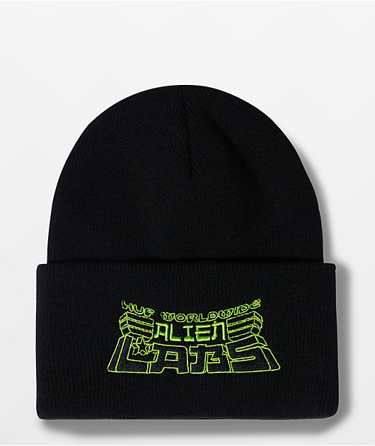 HUF x Alien Labs Black Beanie