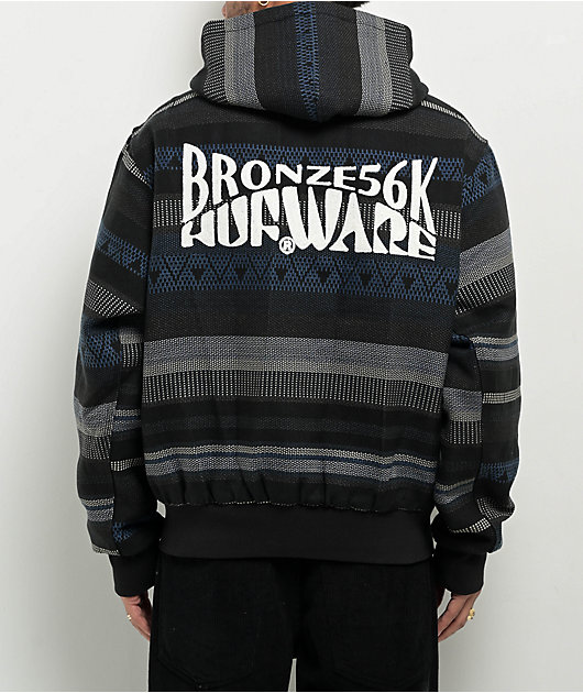HUF x Bronze 56K Baja Insulated Zip Hoodie | Zumiez
