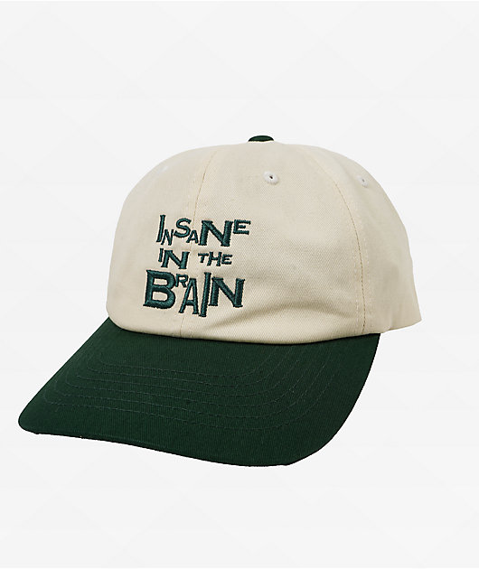 HUF x Cypress Hill Insane Green & Natural Snapback Hat | Zumiez