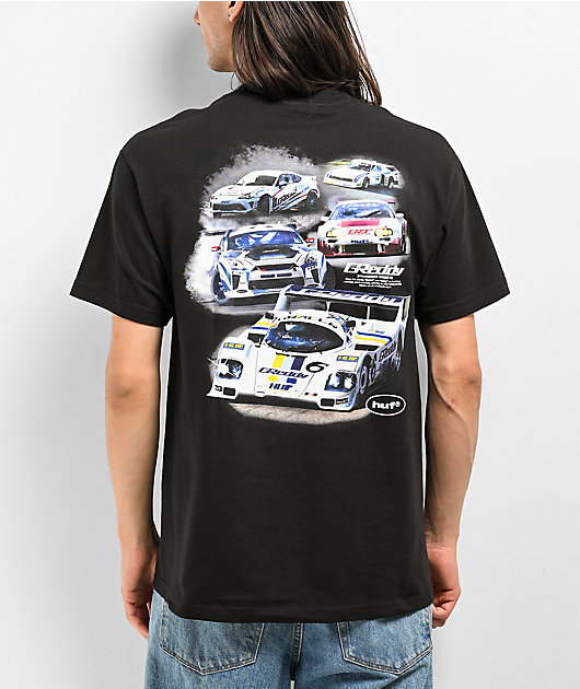 HUF x GReddy Black T-Shirt | Zumiez