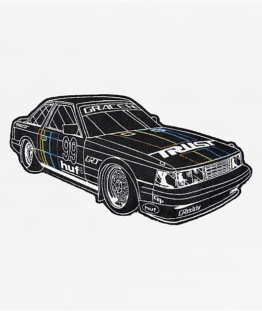 HUF x GReddy Car-Pet Black Rug