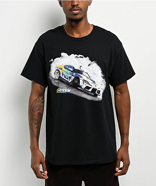 huf éqiupe バイクグラフィックシャツ HUF x GReddy Performance Black T-Shirt | Zumiez