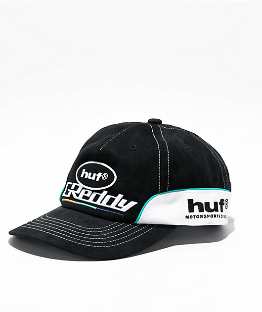 HUF x GReddy Racing Team Black Adjustable Hat