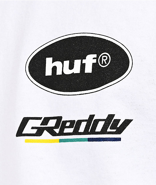 HUF x GReddy White T-Shirt