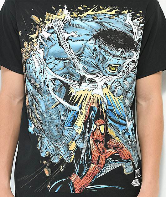HUF x Hulk Battle Black T-Shirt