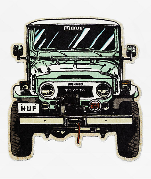 HUF TOYOTA LAND CRUISER ラグマット HUF x Land Cruiser Sixties Rug | Zumiez