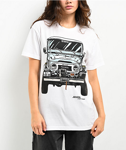 HUF x Land Cruiser Sixties White T-Shirt | Zumiez