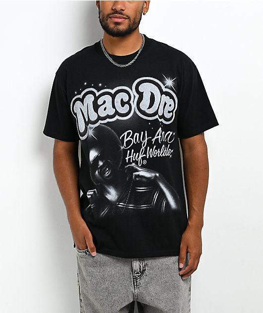 HUF x Mac Dre Airbrush Black T-Shirt