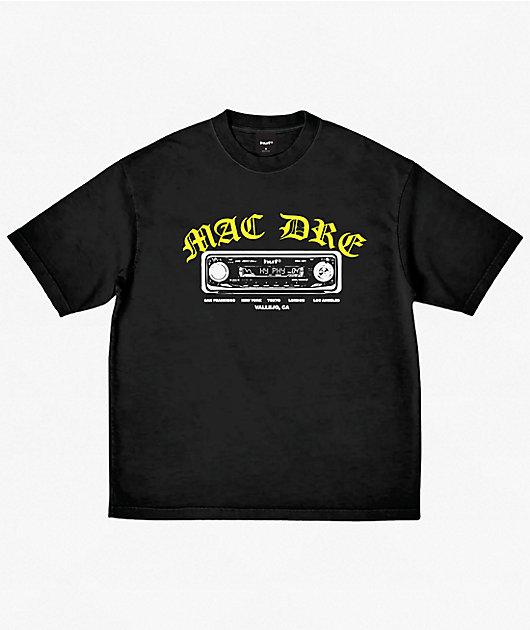 HUF x Mac Dre Best Of Black T-Shirt