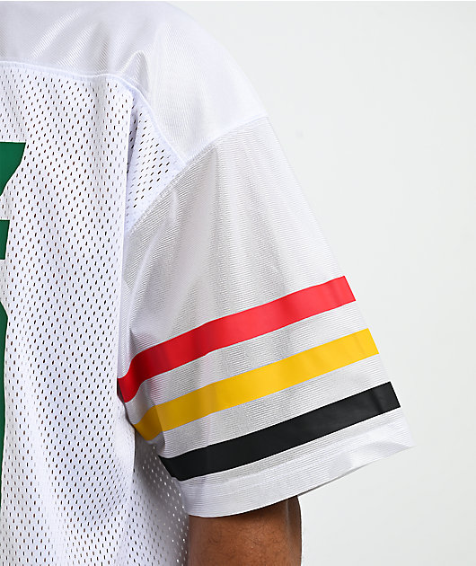 HUF x Mac Dre Thizz White Football Jersey