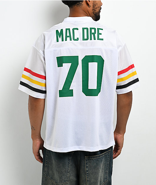 HUF x Mac Dre Thizz White Football Jersey