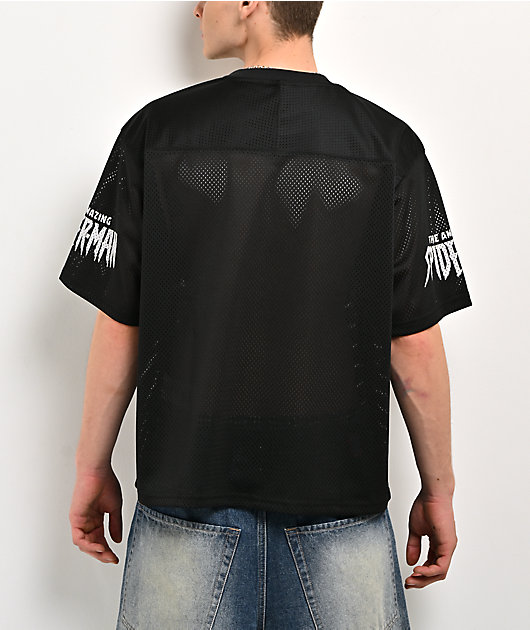 HUF x Marvel Spider-Man Black Football Jersey