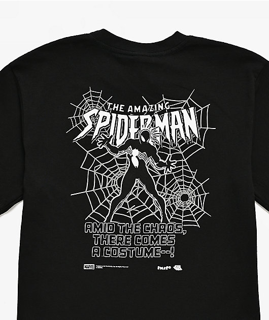 HUF x Marvel Spider-Man Kids Secret Wars Black T-Shirt