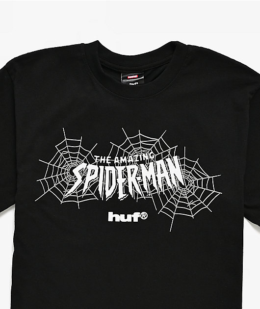 HUF x Marvel Spider-Man Kids Secret Wars Black T-Shirt