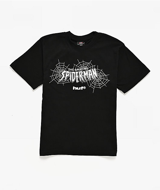 HUF x Marvel Spider-Man Kids Secret Wars Black T-Shirt
