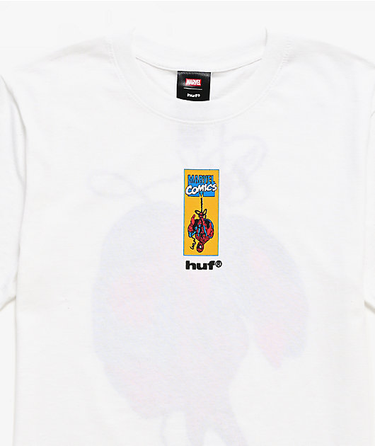 HUF x Marvel Spider-Man Kids Upside Down Black T-Shirt