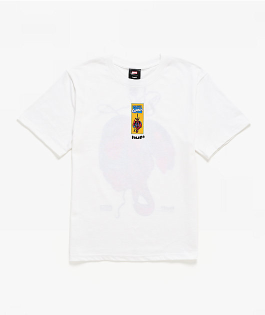HUF x Marvel Spider-Man Kids Upside Down Black T-Shirt