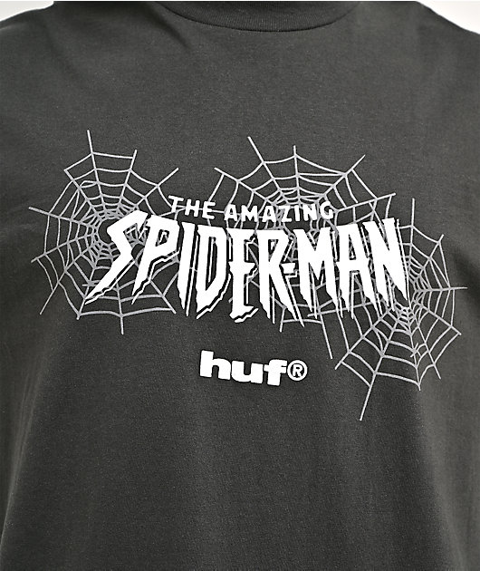 HUF x Marvel Spider-Man Secret Wars Vintage Black T-Shirt