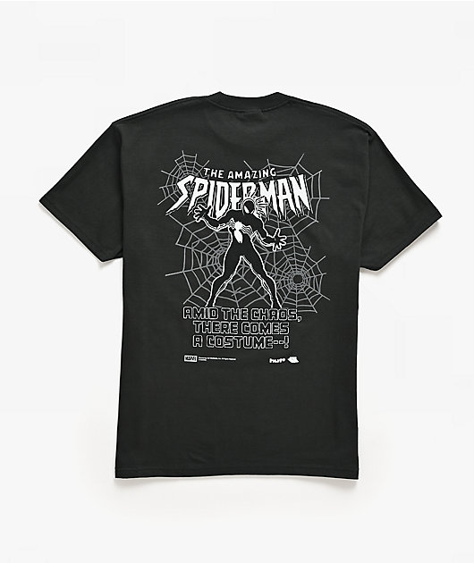 HUF x Marvel Spider-Man Secret Wars Vintage Black T-Shirt