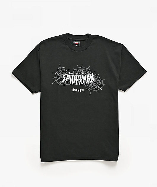 HUF x Marvel Spider-Man Secret Wars Vintage Black T-Shirt