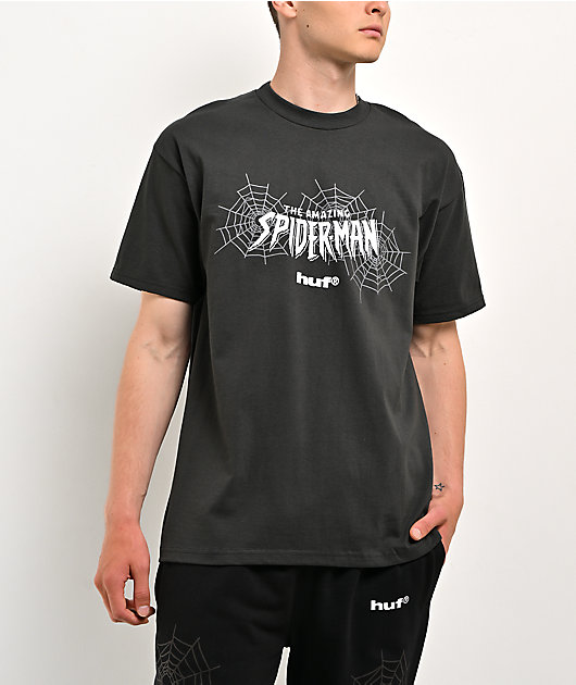 HUF x Marvel Spider-Man Secret Wars Vintage Black T-Shirt