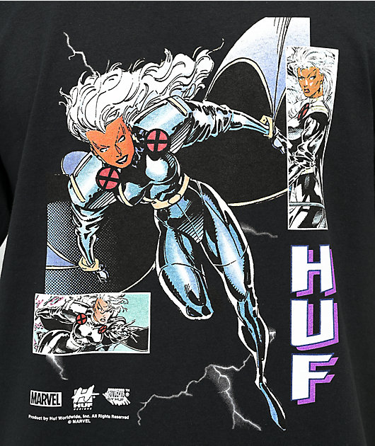 HUF x Marvel Storm Black T-Shirt