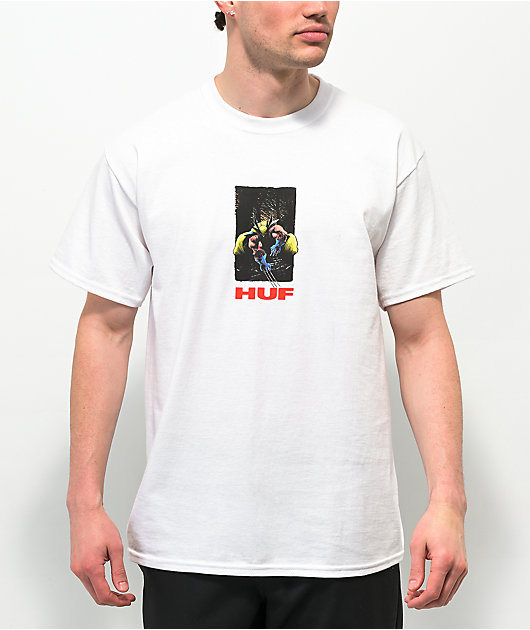 HUF x Marvel Wolverine camiseta blanca