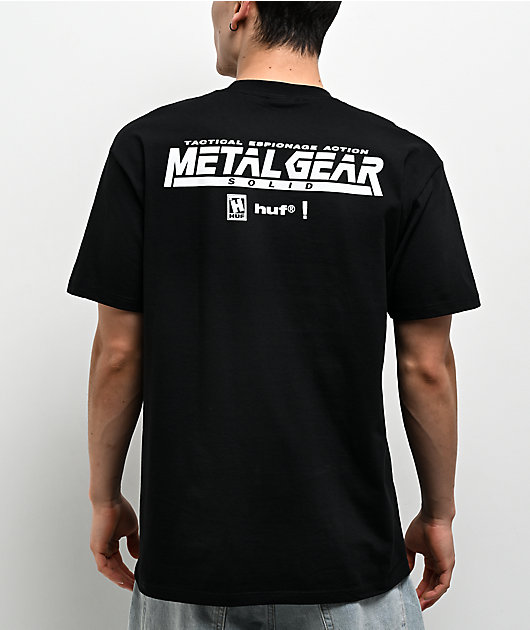 HUF x Metal Gear Solid 1 Black T-Shirt | Zumiez