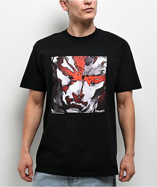 メタルギア huf コラボ L GEAR SOLID MGS1 Tシャツ HUF x Metal Gear Solid MGS1 Short Sleeve T-Shirt Black | Billion