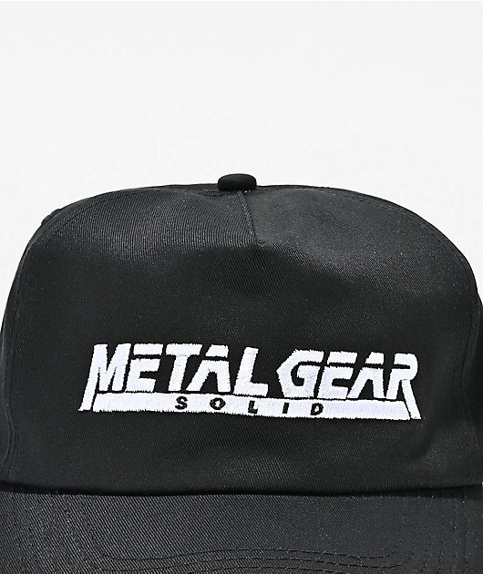 HUF x Metal Gear Solid Black Snapback Hat