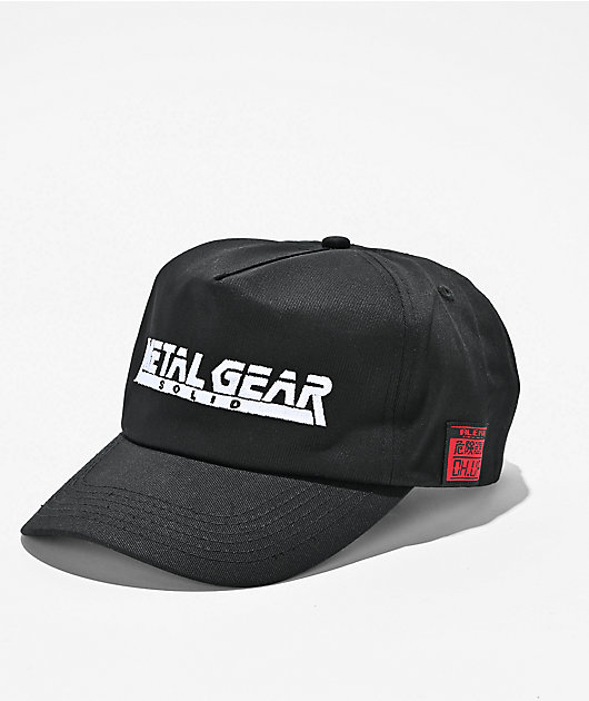 HUF x Metal Gear Solid Black Snapback Hat
