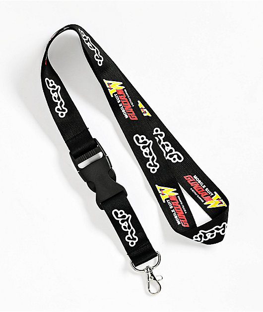 HUF x Mobile Suit Gundam Wing Black Lanyard | Zumiez