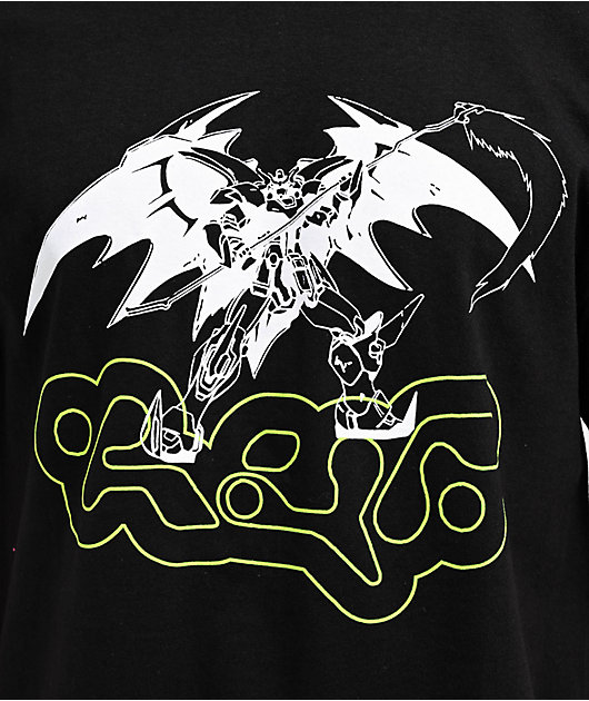HUF x Mobile Suit Gundam Wing Reborn Black T-Shirt