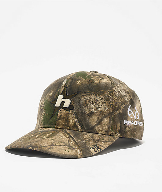 HUF x Realtree 6 Panel Camo Strapback Hat | Zumiez