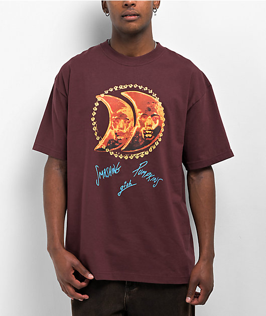 HUF x Smashing Pumpkins Gish Reissue Eggplant T-Shirt | Zumiez