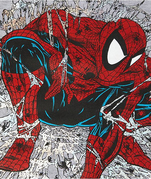 HUF x Spider-Man Arachknight Grey Zip Hoodie
