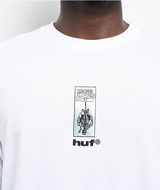 HUF x Spider-Man Arachknight White T-Shirt