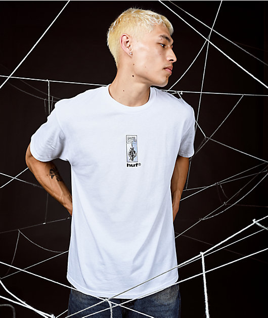 HUF x Spider-Man Arachknight White T-Shirt