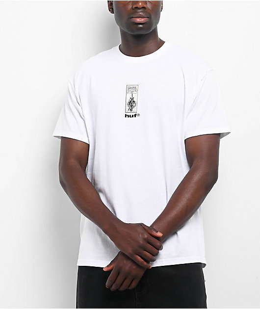 HUF x Spider-Man Arachknight White T-Shirt