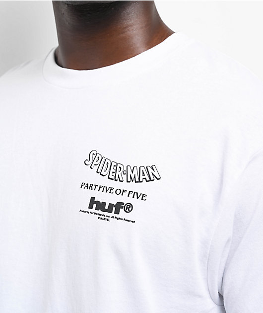 HUF x Spider-Man Collector White T-Shirt