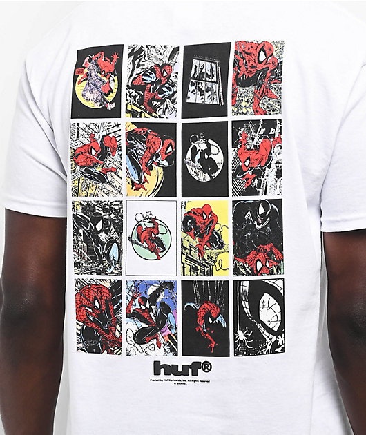 HUF x Spider-Man Collector White T-Shirt