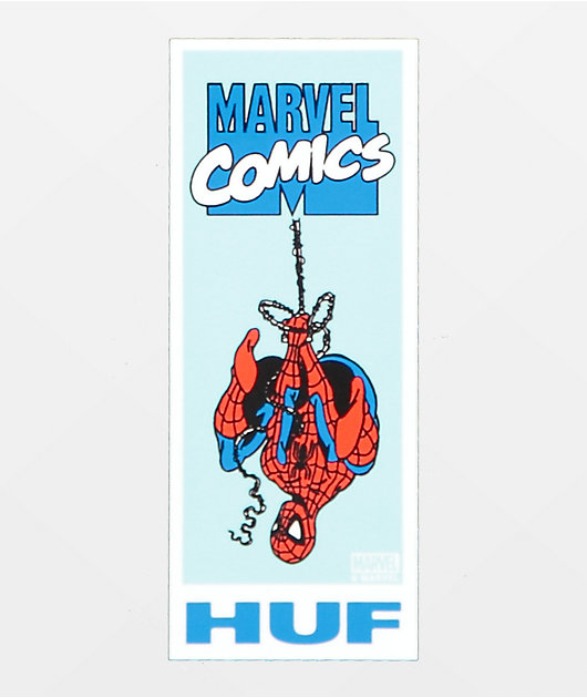 HUF x Spider-Man Corner Box Sticker